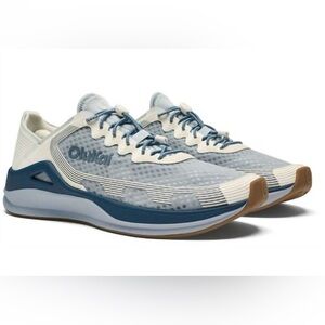 OLUKAI Ahi Sneaker Boat Shoes Blue Pearl/White Sand - NWT FAST SHIPPING 💯